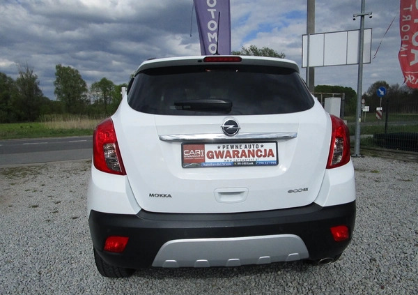 Opel Mokka cena 50990 przebieg: 111000, rok produkcji 2015 z Miejska Górka małe 596